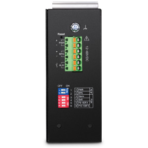 TRENDnet TI-G102i 10-Port Ethernet Switch, 8 Gigabit ethernet ports, 2 Gigabit SFP slots, 20 Gbps switching capacity, DIN-rail/wall mount